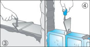 Posa delle prime mattonelle